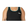 thumbnail image 2 of Fila Women's Logo Tank Dress Black Size 4X, 2 of 3