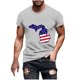 thumbnail image 1 of Camisetas de Manga Larga para Hombres Imprimir Cuello Redondo Camiseta Casual, Top de Moda Unisex para Eventos Diarios, Deportivos Y Especiales, 1 of 3