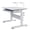 White, variant on Fompes Standing Desk Sit Stand Up Desk,Black Computer Desk,Home Office Desk,40-Inch Long Modern Writing Desk with Storage Shelf, U-Shaped Legs