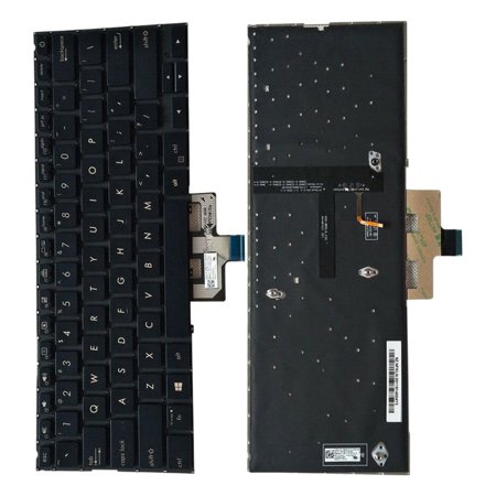 Backlit Keyboard US Layout Black, US English Style New Slim Replacement Laptop Keyboard for 14" UX433 UX433Fa UX433FN Laptops