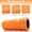 Tangerine, variant on Foam Roller for Deep Tissue Massager, 13" High Density Exercise Patented Roller for Muscle Massage and Myofascial Trigger Point Release Back Roller for Fitness, Yoga and Pilates (Black)