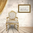 thumbnail image 3 of Stimson, Diane 24x14 Gold Ornate Wood Framed with Double Matting Museum Art Print Titled - Paris Skyline Warm, 3 of 4