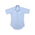 thumbnail image 2 of US Navy Men's GI Seafarer Short-Sleeve Chambray Shirt with US Navy Tape, Light Blue, 2 of 2