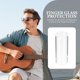 thumbnail image 2 of 3pcs practicar guitarra protectores protectores manualidades de vidrio cubiertas de la dedión, 2 of 6