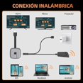 thumbnail image 5 of Transmisor y Receptor Inalámbrico HDMI 4K, Adaptador Inalámbrico Pantalla HDMI, Conmutador de Pantalla Horizontal y Vertical, para Teléfono/Pad/Android/OS/Windows/Mac Laptop a TV/Monitor/Proyector, 5 of 5
