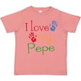 thumbnail image 3 of Inktastic Pepe Grandkids Handprints Boys or Girls Toddler T-Shirt, 3 of 5