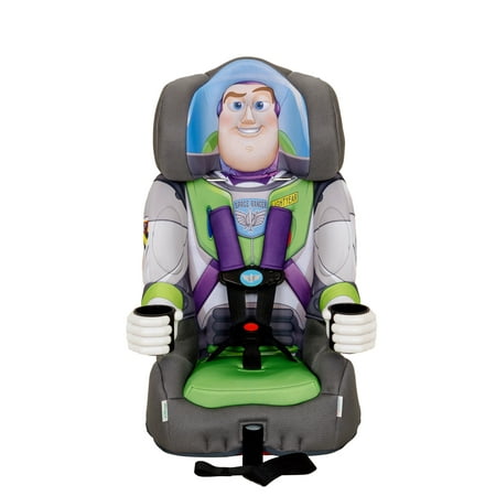 KidsEmbrace Disney Buzz Lightyear Combination Harness Booster Car Seat, (Best Car Seat For Air Travel)
