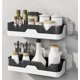 thumbnail image 4 of Set of 2 Shower Shelf, No Drilling Shower Caddy, Wall Mounted Shower Organizer Storage Baskets for Bathroom/Kitchen, 4 of 4