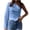 Sky Blue, variant on GigrtiJin Womens Fashion One off Shoulder Blouses Long Sleeve Loose Crop Tops Irregular Hem Casual Summer T-Shirts