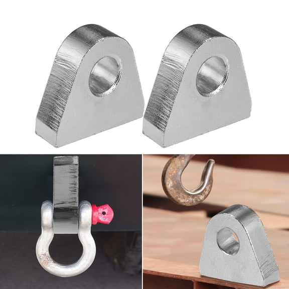 Weld On Shackle Clevis Mount For Car Truck Tractor Mount 1" Thick Steel 2pcs