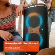 JBL PartyBox Club 120 Portable Bluetooth Speaker Open B- Black