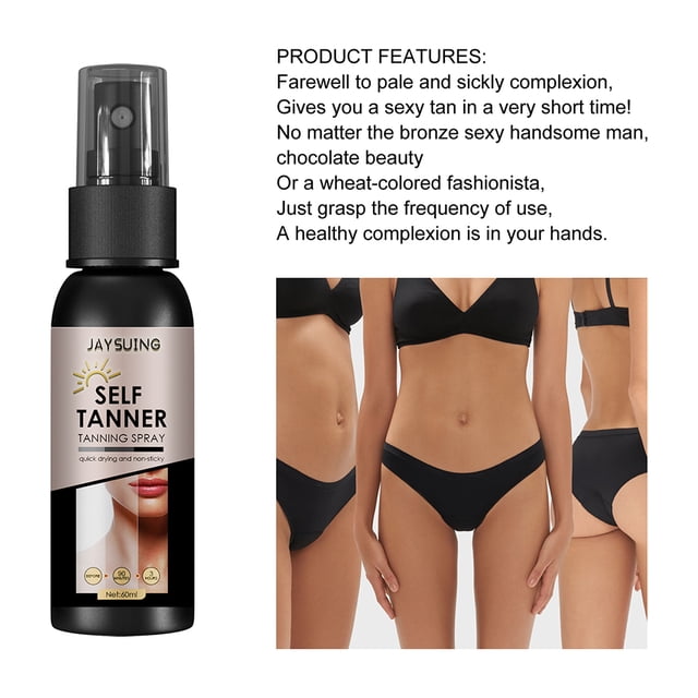 Aerosol De Bronceado Autobronceador Spray Mist Hidratante Rostro Cuerpo Tanner Ingredientes naturales Sywqhk Cuidado Belleza