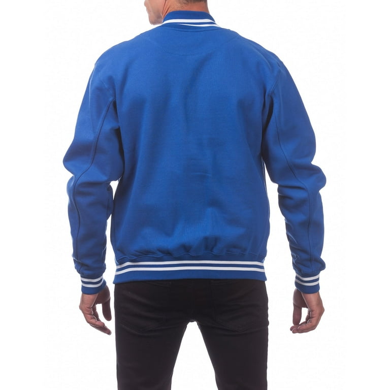 Pro Club Men s Varsity Fleece Baseball Jacket Walmart