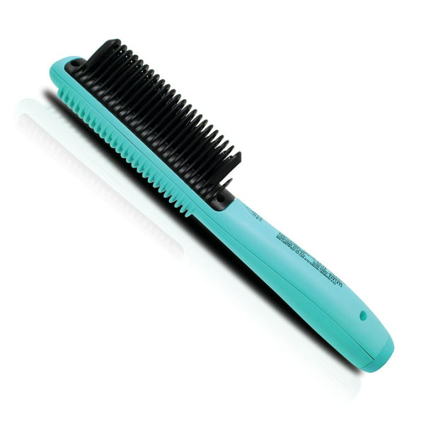 Karma Beauty Serenity Pro Heated Styling Comb | Natural Hair Hot Comb |  Create Straight, Wavy and Curly Styles | Great for Natural Hair and Wigs |  Turquoise 