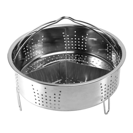 

3Pcs/Set Pressure Cooker Accessories Stainless Steel Basket with Egg Steamer Rack Divider for Kitchen Cooking
