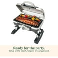 thumbnail image 7 of Cuisinart Petite Gourmet Portable Gas Grill, Compact Portable Grill Propane, 150 Sq. In. Cooking Surface, 5,500 BTU Burner Small Gas Grills for Camping, 7 of 7