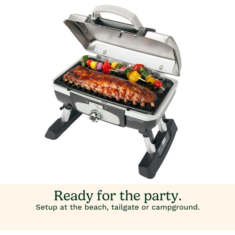 Cuisinart Petite Gourmet Portable Gas Grill, Compact