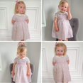 thumbnail image 3 of Vestido Simplee para niños y niñas con estampado floral, 100% algodón, 4 años, 3 of 7