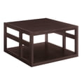 thumbnail image 5 of Convenience Concepts Monterey Square Coffee Table with Shelf, Espresso, 5 of 6