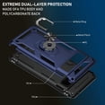 thumbnail image 5 of for Google Pixel 6 Pro 5G Case, Pass 20 ft Drop Test Military-Grade Cover with Magnetic Ring Holder Kickstand, Protective Phone Case for Pixel 6 Pro (Blue), 5 of 6