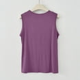 thumbnail image 4 of yillto Women's Sleeveless Pajamas Top Casual Sleepwear Soft Comfy Pjs Tank Tee Loungewear for Summer, 4 of 7