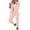 Pink, variant on Women's Trouser Suits Sale,Two Piece Suit Set Petite Ladies Suit Blazer Jacket + High Waist Trousers Notched Collar Regular Fit Work Office Casual Smart Elegant Cardigan Blazer Outfits
