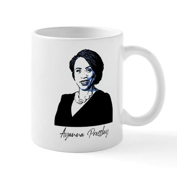 CafePress - Ayanna Pressley - 11 oz Ceramic Mug - Novelty Coffee Tea Cup