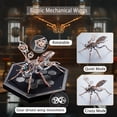 thumbnail image 3 of Puzzle de metal 3D OreilleStar Wasp-Rose Golden para adultos, 3 of 6