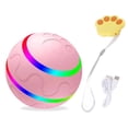 thumbnail image 1 of Pelota interactiva para perros, pelota rodante activa para perros de interior, pelota que rebota, juguete rompecabezas para mascotas, 1 of 9