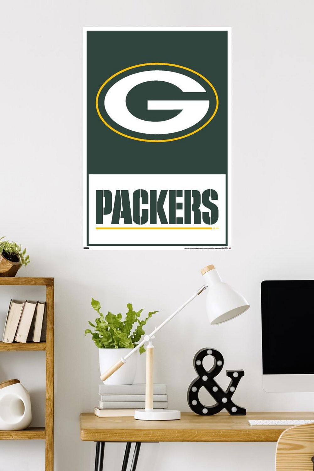 NFL Green Bay Packers - Logo 21 Wall Poster, 22.375" x 34"