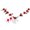 Style B, variant on Wedding Car Artificial Flowers Garland Decor for Festival Style B