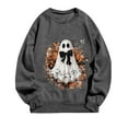 thumbnail image 3 of cocolona Womens Halloween Sweatshirt Fall Winter Casual Long Sleeve Crew Neck Pullover Tops Trendy Cute Graphic Sweatshirt, 3 of 4