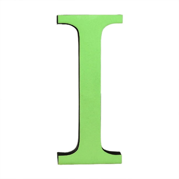 26 letras DIY 3D acrílico pegatinas de pared calcomanías Inicio Arte de la pared Mural