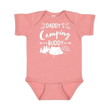 

Inktastic Daddys Camping Buddy Gift Baby Boy or Baby Girl Bodysuit