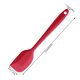 thumbnail image 4 of Naiovety Silicone Spatula Cooking Baking Scraper Heat-Resistant Bending Non-stick Cake Batter Scrapers Tools Mixing Tool Spoon Rojo, 4 of 6