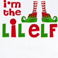 thumbnail image 2 of CafePress - Little Elf Christmas Body Suit - Baby Light Bodysuit, Size Newborn - 24 Months, 2 of 4