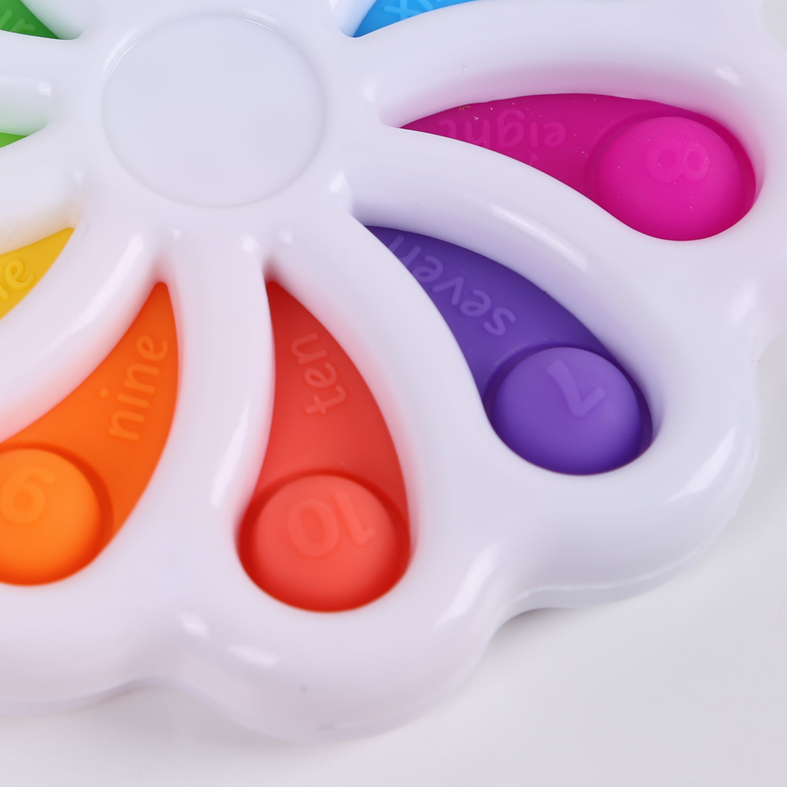 Simple Dimple Fidget Popper Toy Digits Set Pack Keychain Baby Sensory Toys/UK 