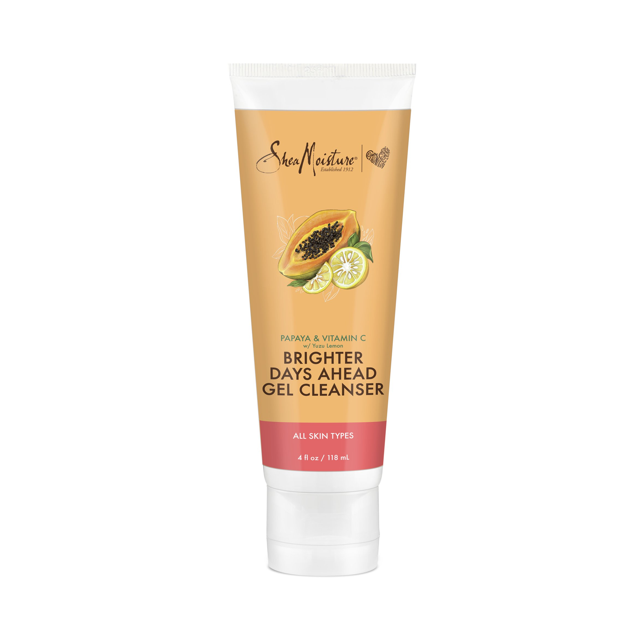 SheaMoisture Gel Cleanser Papaya and Vitamin C 4 oz