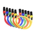 thumbnail image 3 of 3 piezas XLR Micrófono Shamjiam Cables de DJ de Señal de sonido Color del cable XLR, 3 of 9
