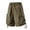 A126 Army Green, variant on Streetwear Cargo Shorts for Men Baggy Loose Fit Elastic Waist Short with Multi Pockets and Straps Hip Hop Casual Summer Techwear Dance Clothing