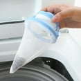thumbnail image 5 of Floating Hair Filter Mesh Catcher for Washing Machine Hose Laundry Lint Remover Dog Cat Hair Trapper Cleaning Bag Washer Machine Accessory, 5 of 8