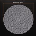 thumbnail image 2 of 10Pcs Round Plastic Canvas Mesh Sheets 23.7cm / 9.33inch Circle Mesh Mat for Embroidery Knit Crochet Needlework, 2 of 6