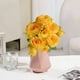 thumbnail image 5 of Ramo de rosas de seda artificial para la mesa nupcial y la decoración del hogar, 5 of 6