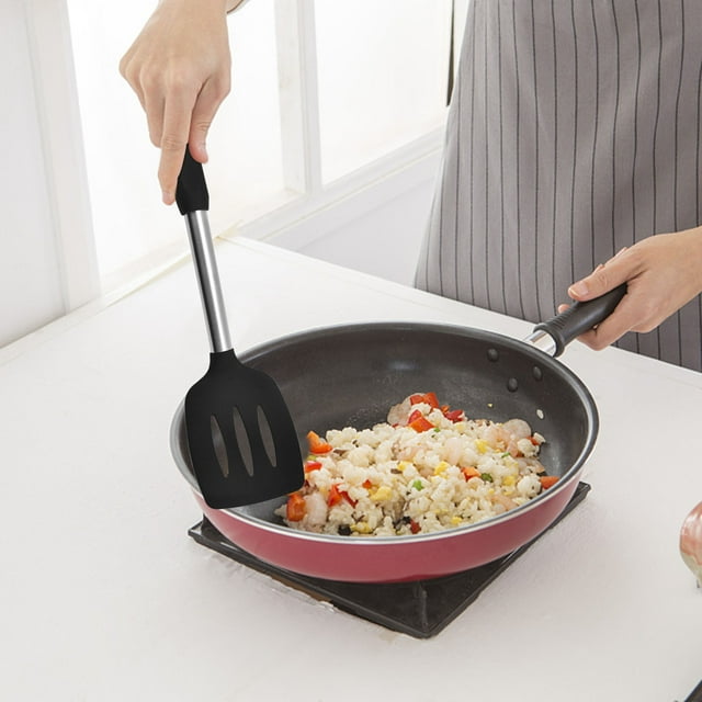 TIMIFIS Skip Shovel Stainless Steel High-Temperature Spatula Non Stick Pot Special Protective Spatula Stir Fry Vegetable Spatula Kitchenware Kitchen Gadgets Kitchen Gadgets