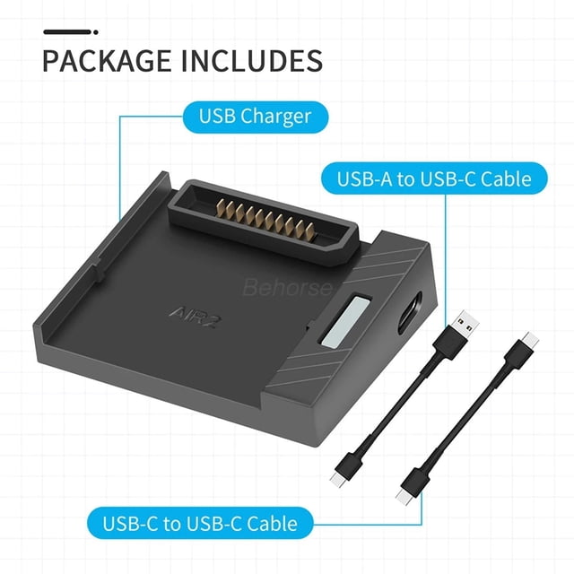 Baohd Batterie de Vol Intelligente Rechargeable USB pour 2/2S Acc