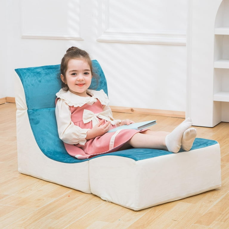 Kids Nugget Play Couch 3-in-1 Modular Toddler Baby Foam Armchair