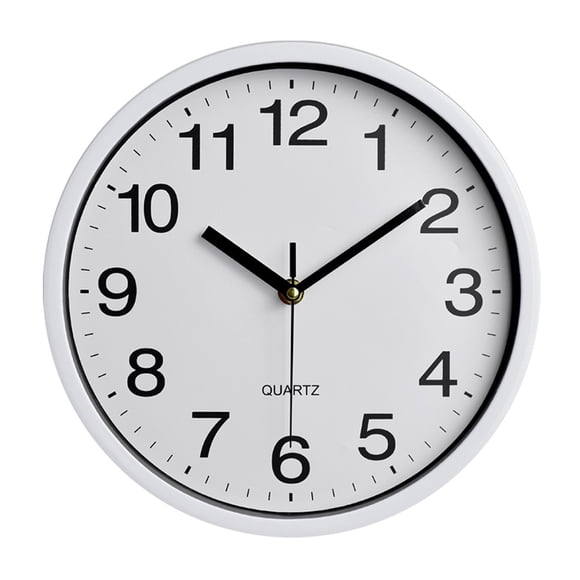 Horloge Murale en Plastique de 10 Pouces Horloge Shi Ying Chambre Salon Horloge simple