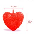 thumbnail image 3 of Aodebiao LED Love String Lights – Waterproof Battery-Operated Fairy Lights for Weddings, Parties & Romantic Decor (Pink/Red, 300cm/118in)​​, 3 of 7