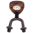 thumbnail image 1 of Guitar Wall Mount Hanger Stand For Bass Banjo Violin Walnut Wood Easy Installation Modern Style Multiple Usages, 1 of 8
