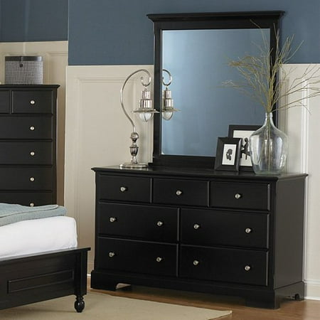 Freeport 7 Drawer Dresser - Black - Dresser Only